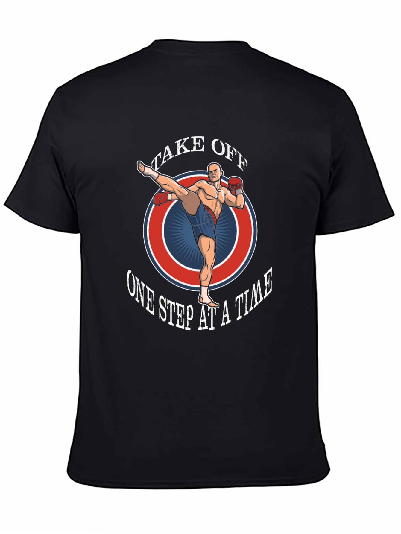 Take Off One Step At A Time Graphic Tee