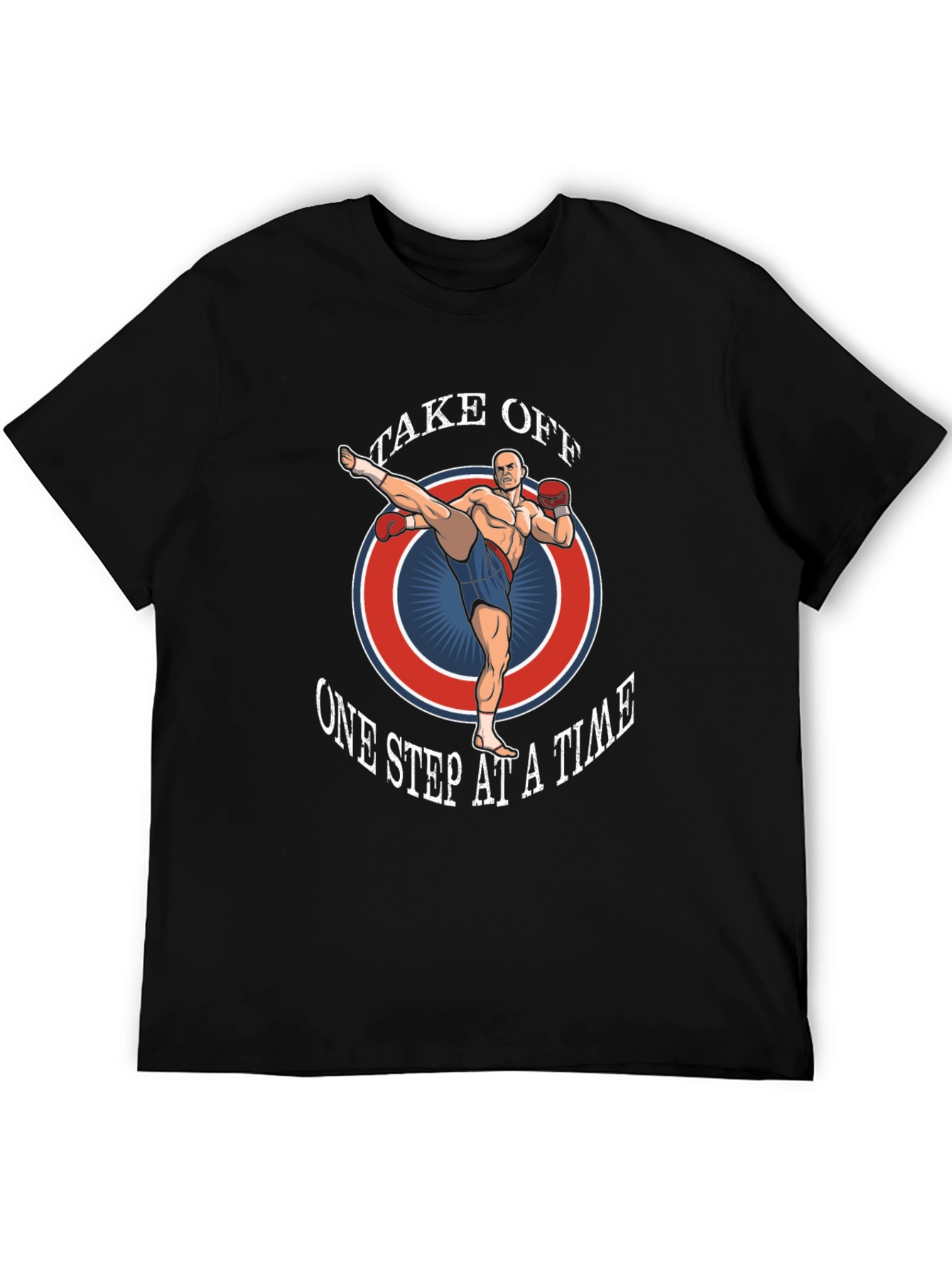 Take Off One Step At A Time Graphic Tee