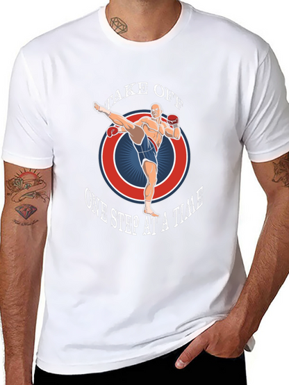Take Off One Step At A Time Graphic Tee