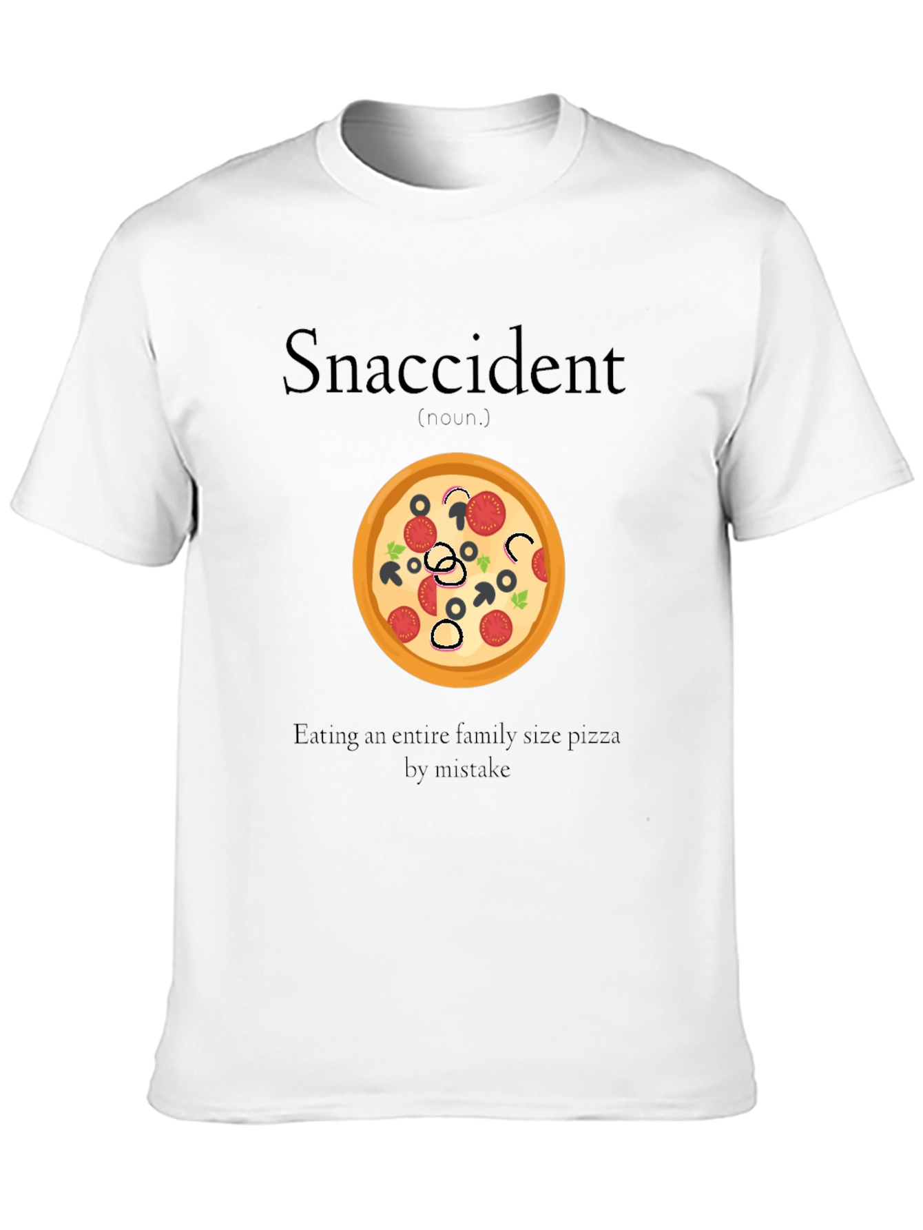 Snaccident Pizza T-Shirt