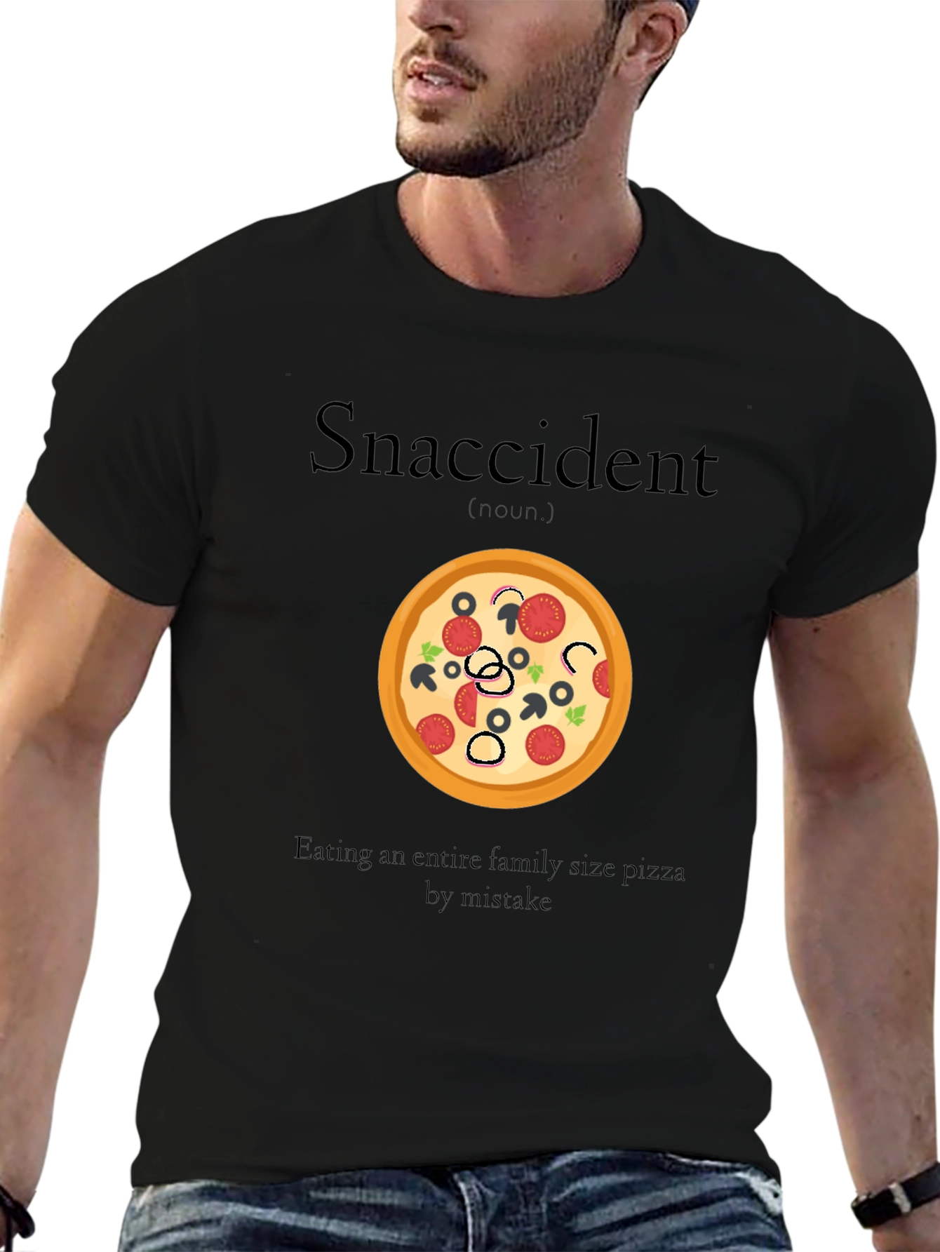 Snaccident Pizza T-Shirt