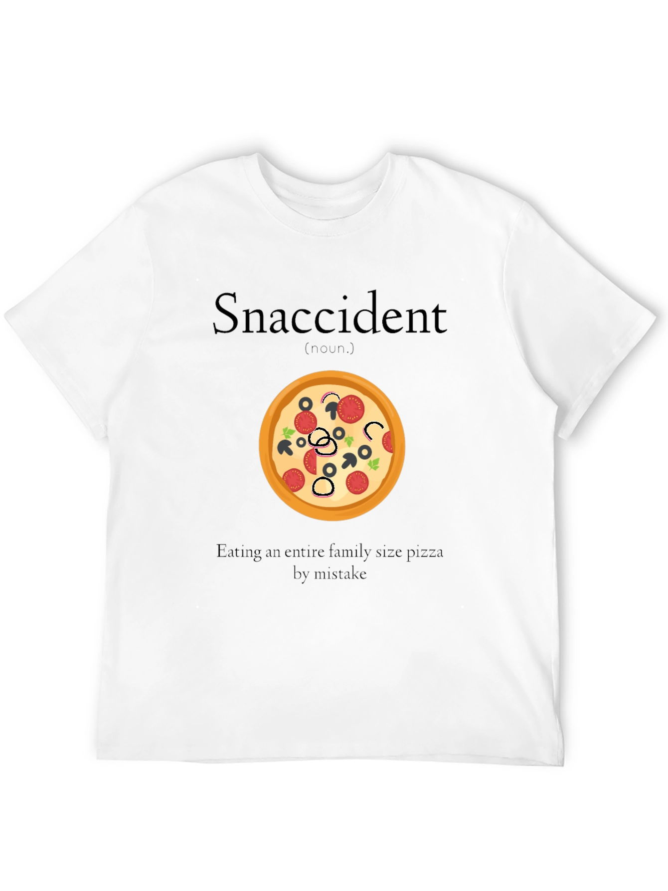 Snaccident Pizza T-Shirt