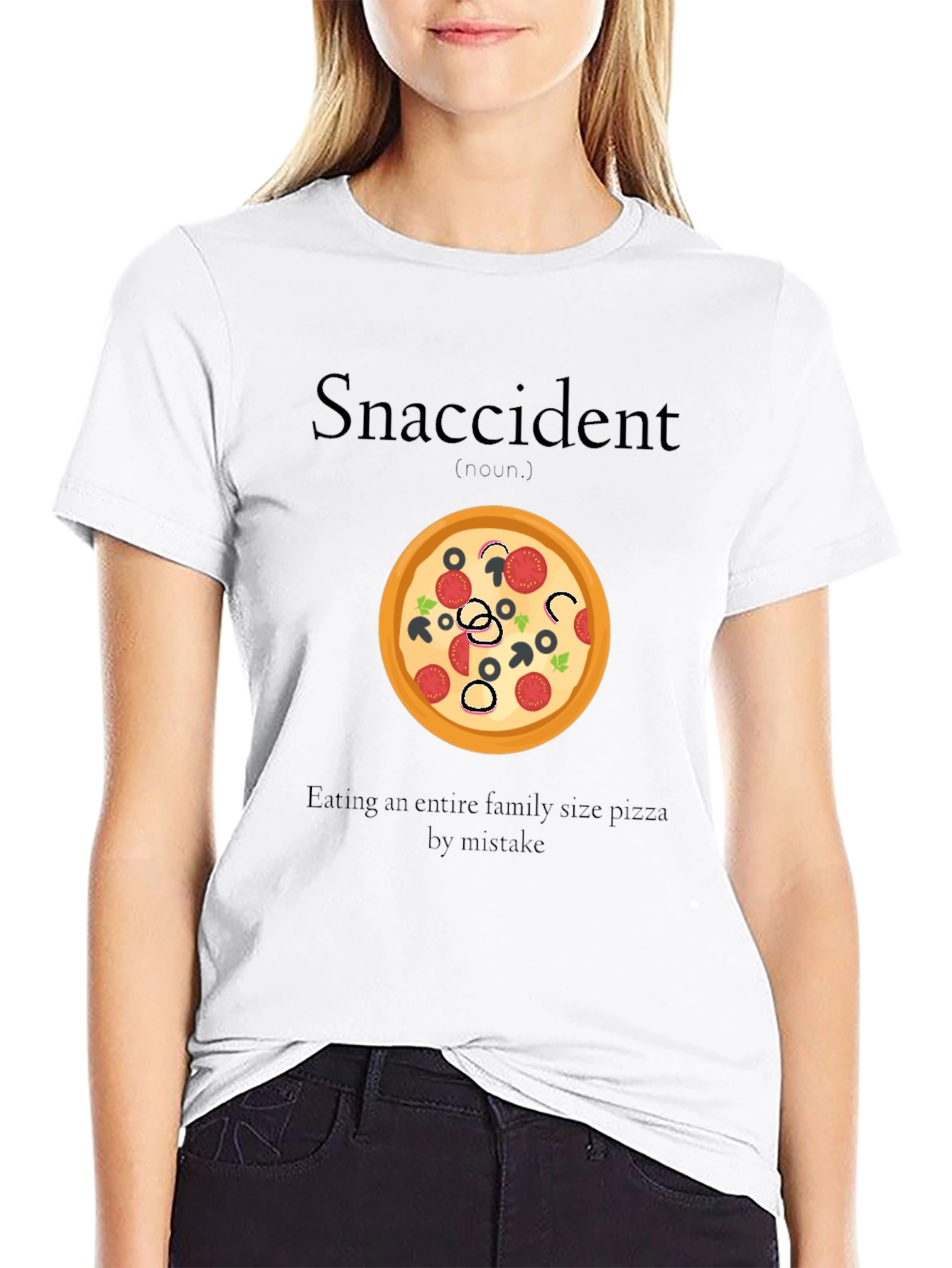 Snaccident Pizza T-Shirt