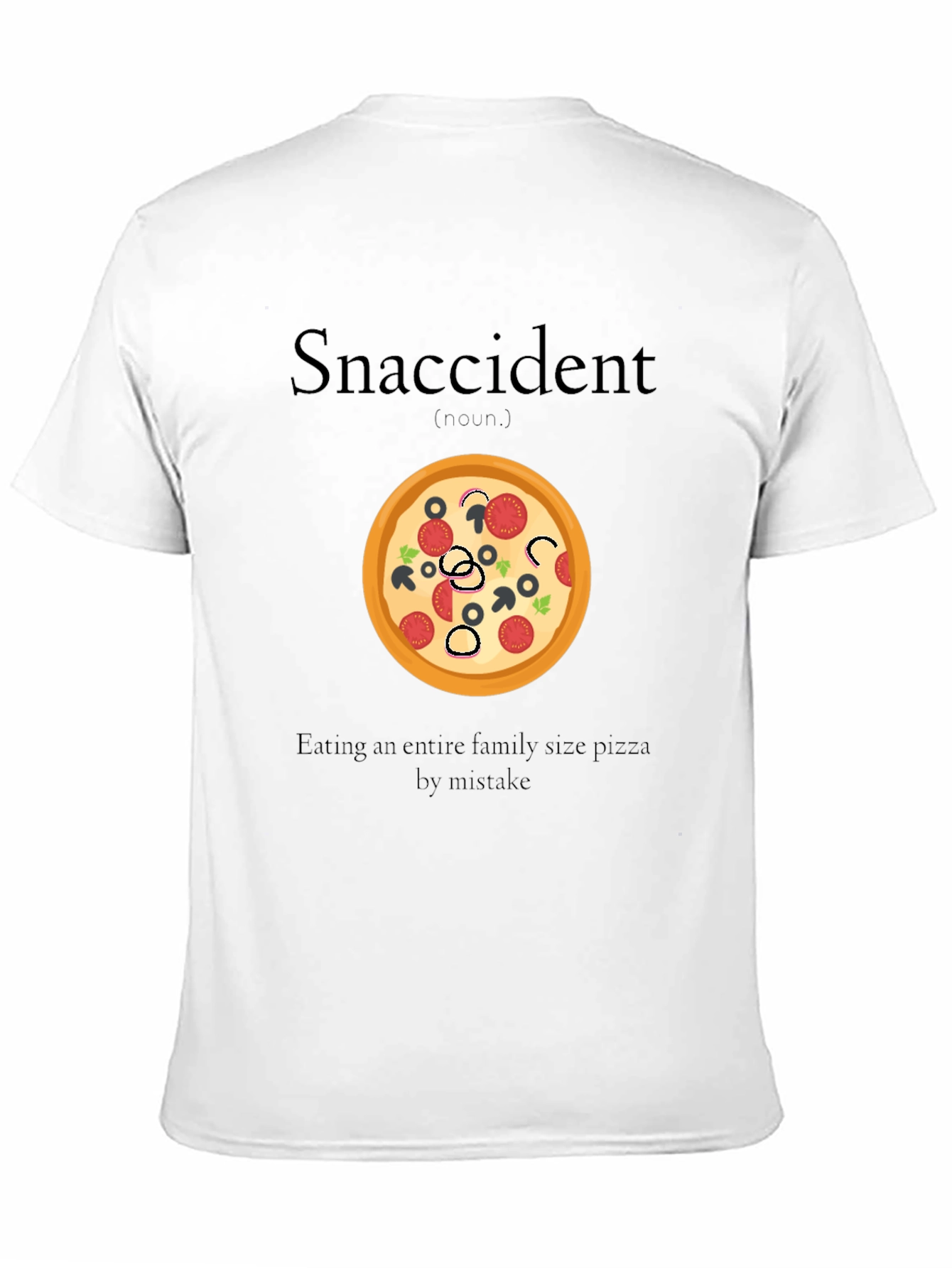 Snaccident Pizza T-Shirt