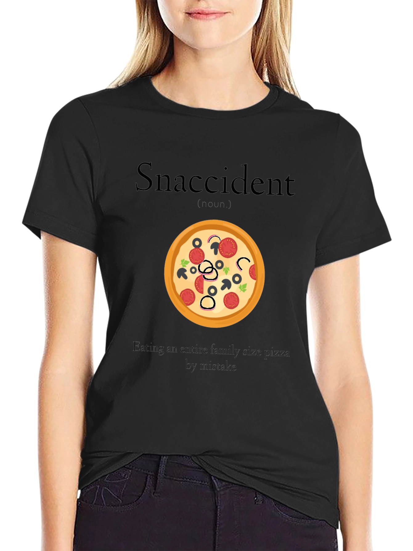 Snaccident Pizza T-Shirt