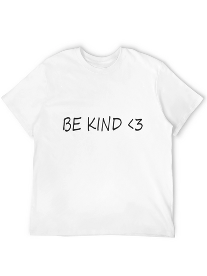 Be Kind Graphic Tee - Soft Cotton Casual T-Shirt