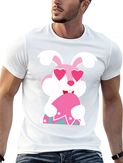 Easter Bunny Heart Eyes T-Shirt