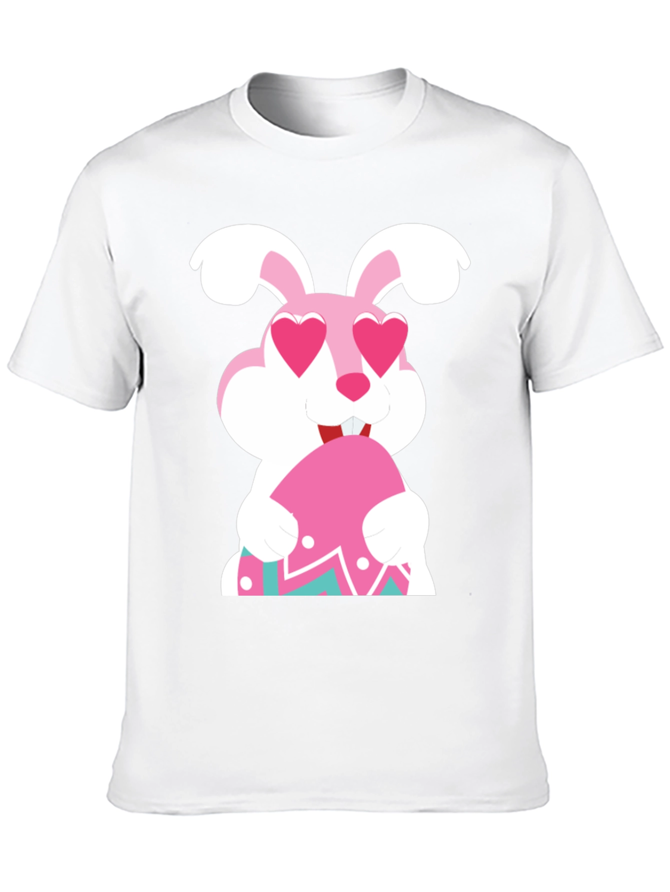 Easter Bunny Heart Eyes T-Shirt