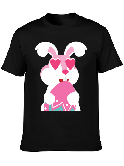 Easter Bunny Heart Eyes T-Shirt