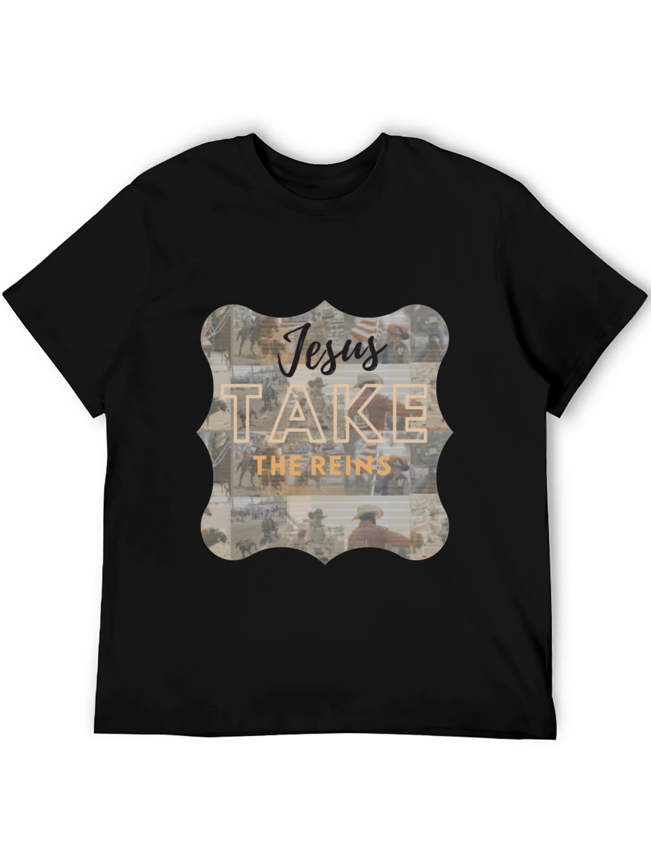 Jesus Take The Reins Graphic Tee
