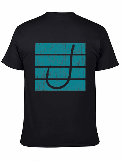 Fishing Hook Tee: Retro Style Anglers Choice