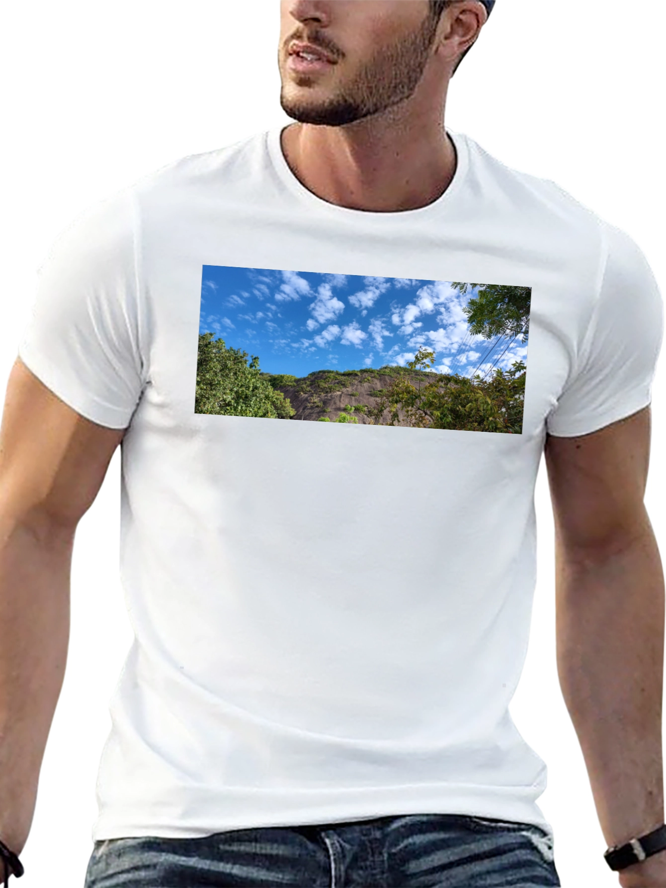 Nature Graphic T-Shirt - Black