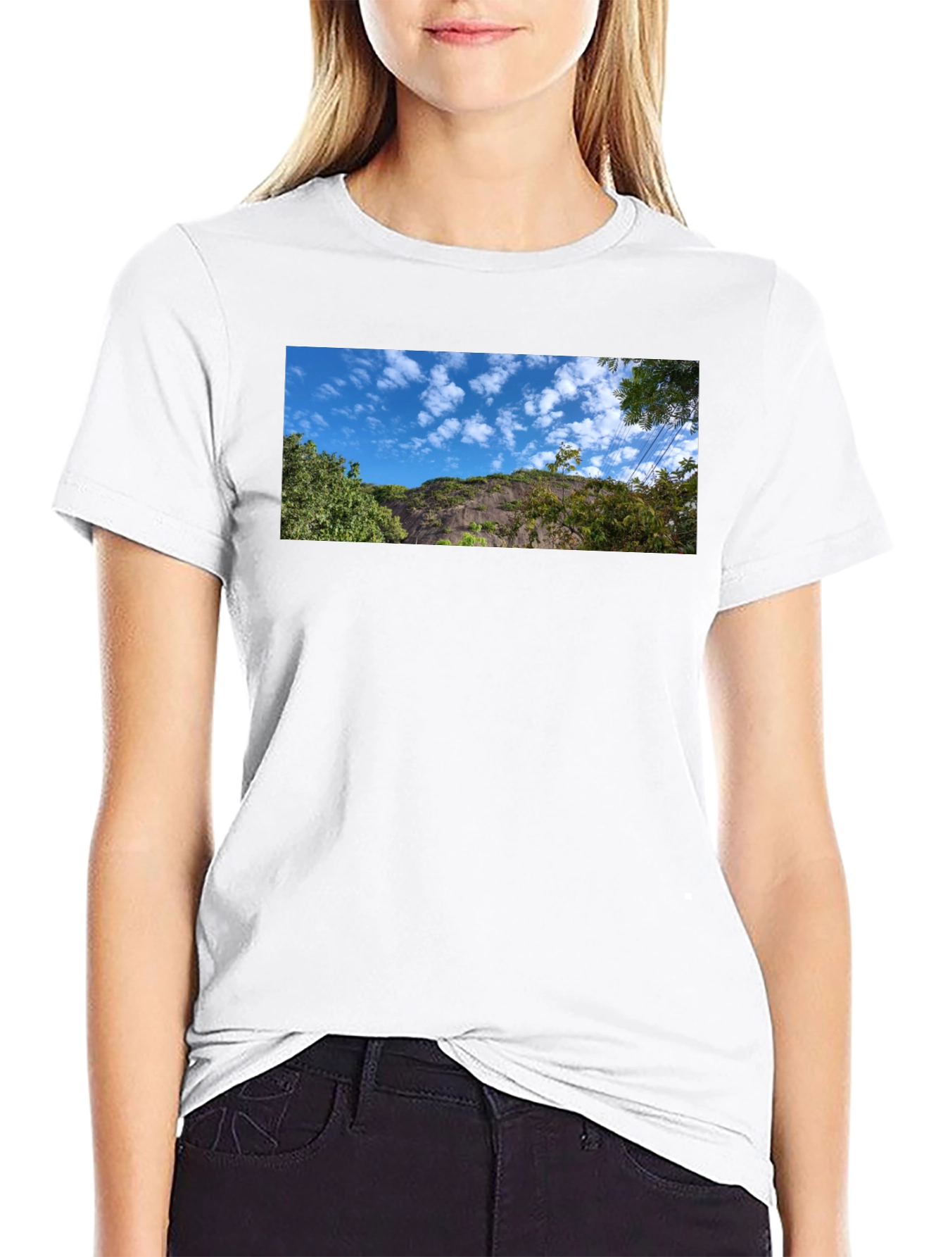 Nature Graphic T-Shirt - Black