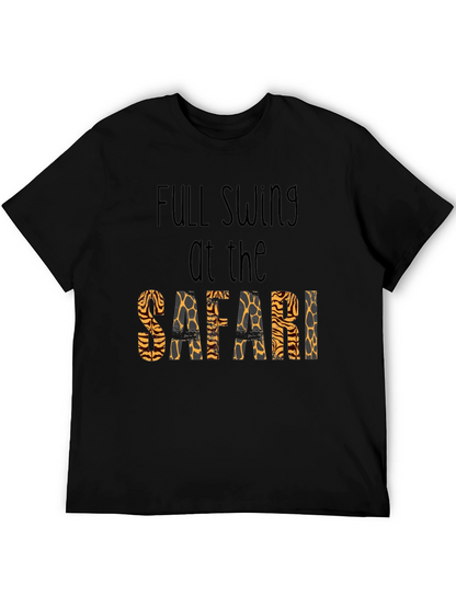 Safari Animal Print T-Shirt - Full Swing Design