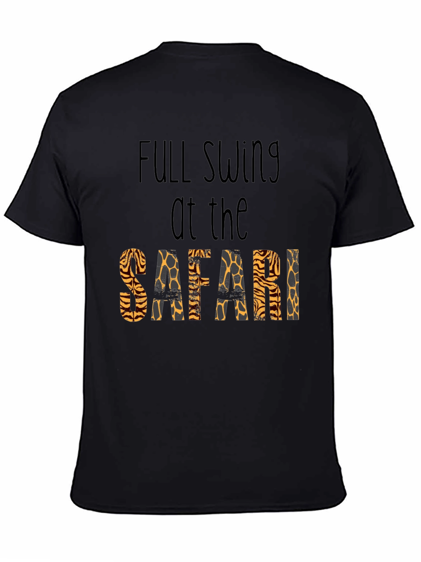 Safari Animal Print T-Shirt - Full Swing Design