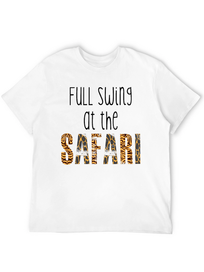 Safari Animal Print T-Shirt - Full Swing Design