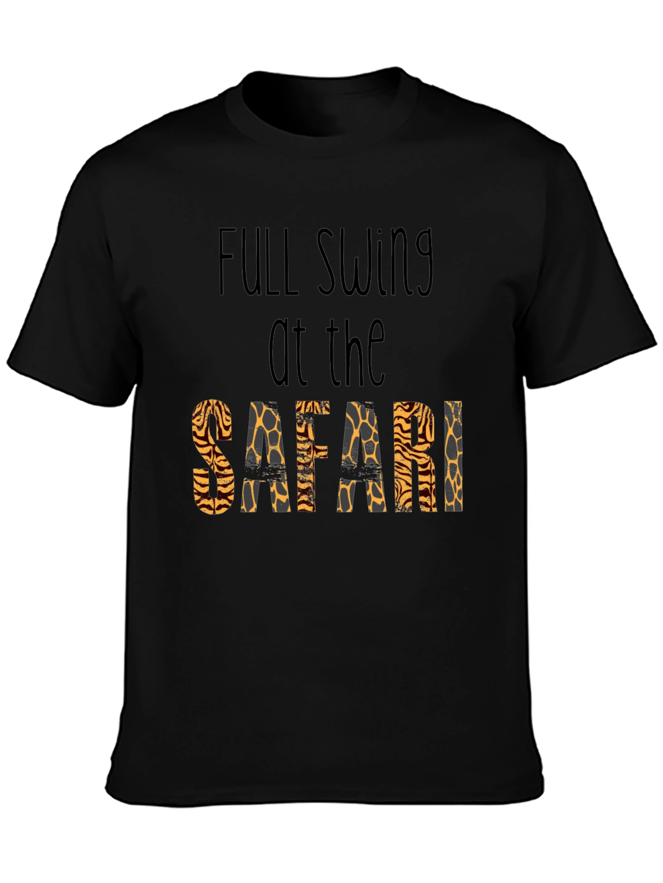 Safari Animal Print T-Shirt - Full Swing Design