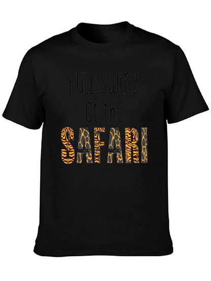 Safari Animal Print T-Shirt - Full Swing Design