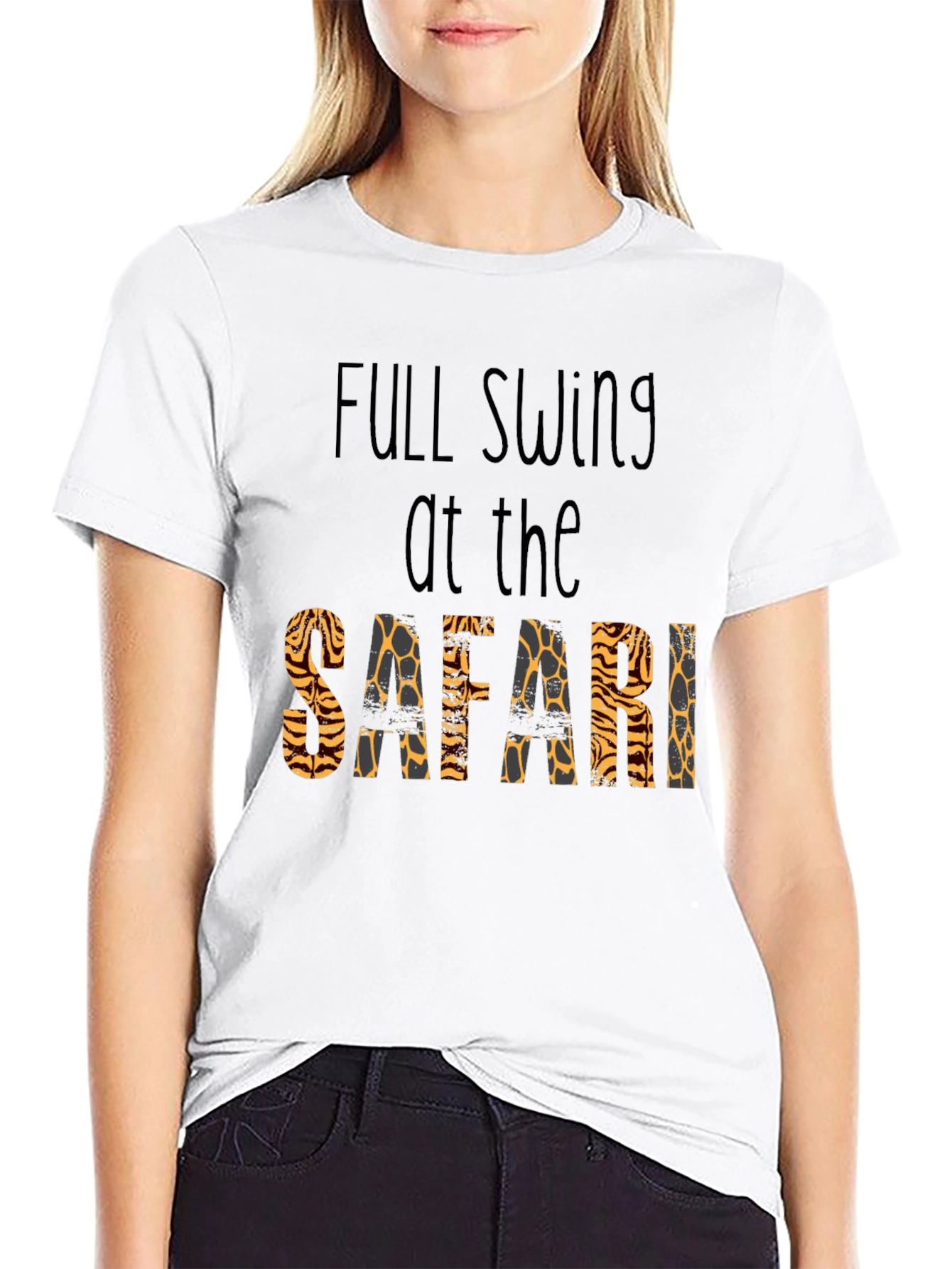 Safari Animal Print T-Shirt - Full Swing Design