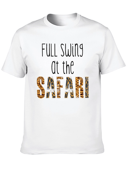 Safari Animal Print T-Shirt - Full Swing Design