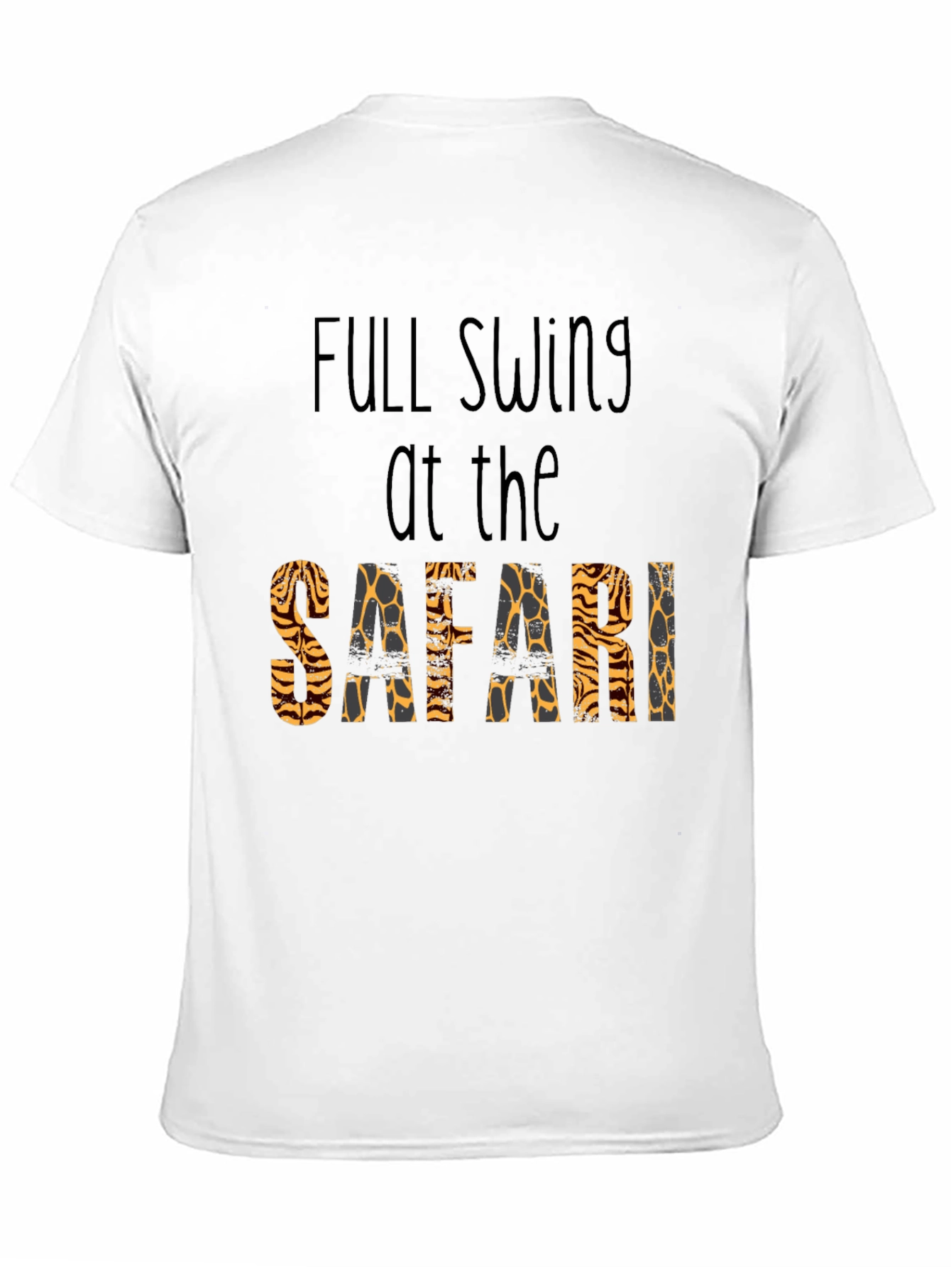 Safari Animal Print T-Shirt - Full Swing Design