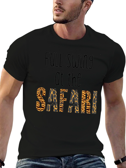 Safari Animal Print T-Shirt - Full Swing Design