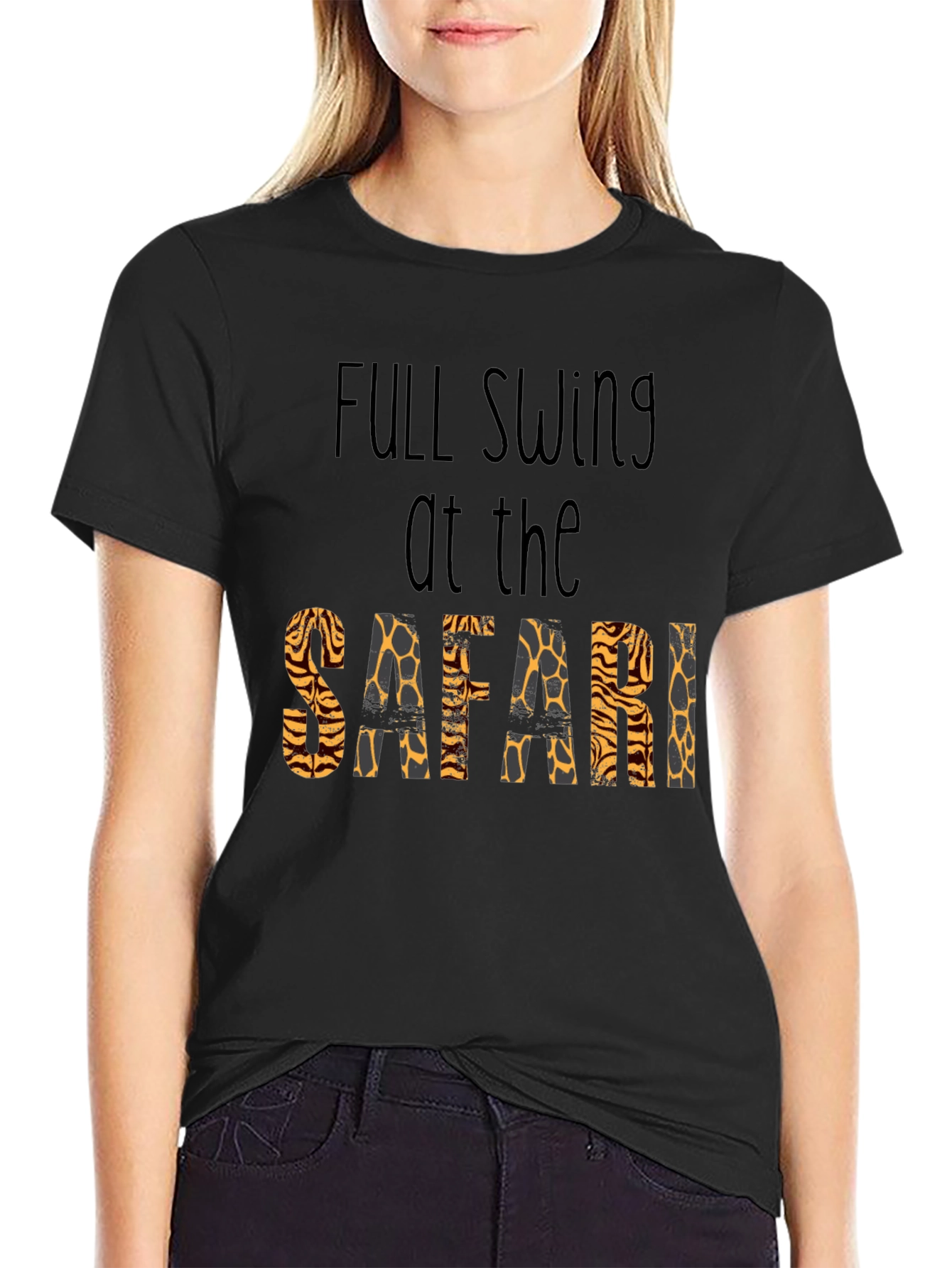 Safari Animal Print T-Shirt - Full Swing Design