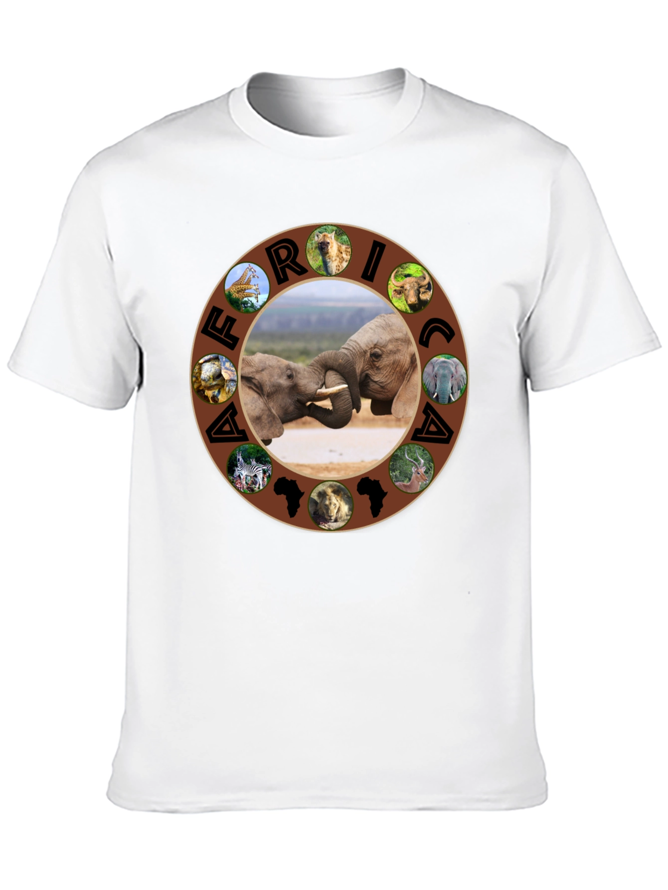 Africa Animals Graphic T-Shirt