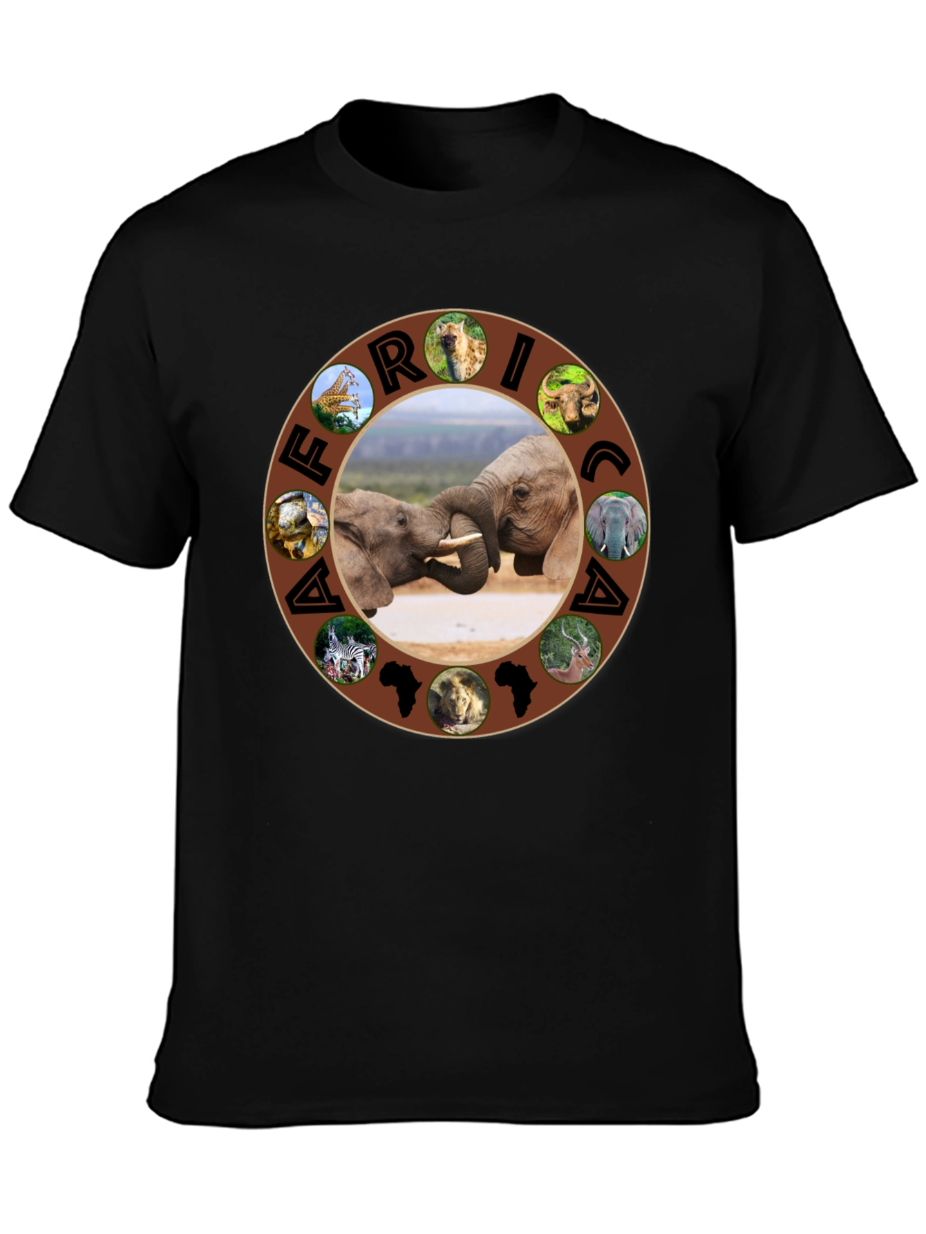 Africa Animals Graphic T-Shirt