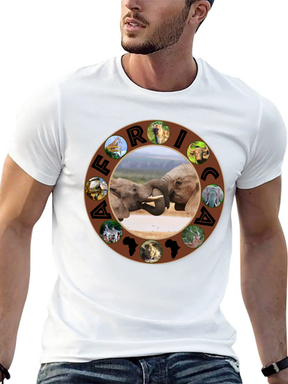 Africa Animals Graphic T-Shirt