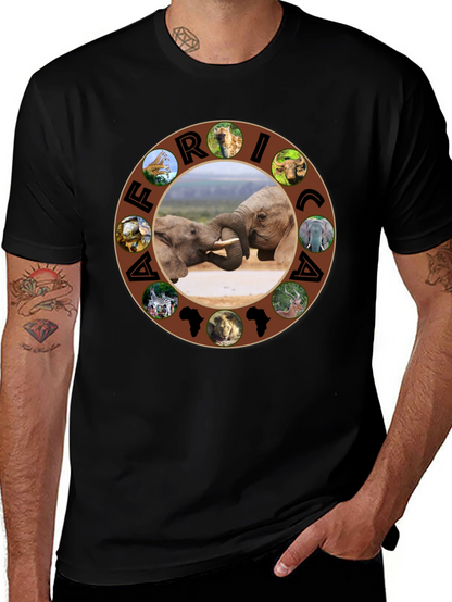 Africa Animals Graphic T-Shirt