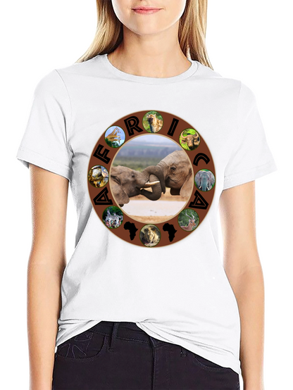 Africa Animals Graphic T-Shirt