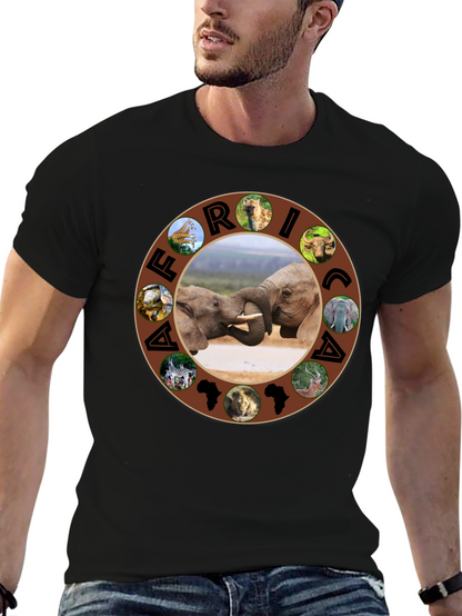 Africa Animals Graphic T-Shirt