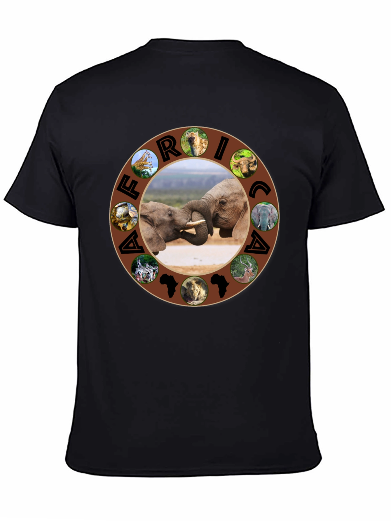 Africa Animals Graphic T-Shirt