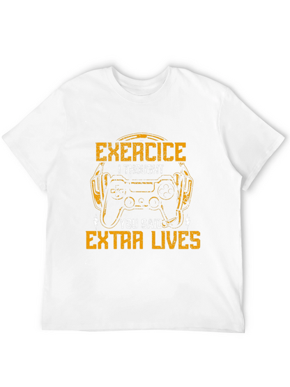 Exercise? I Thought You Said Extra Lives T-Shirt