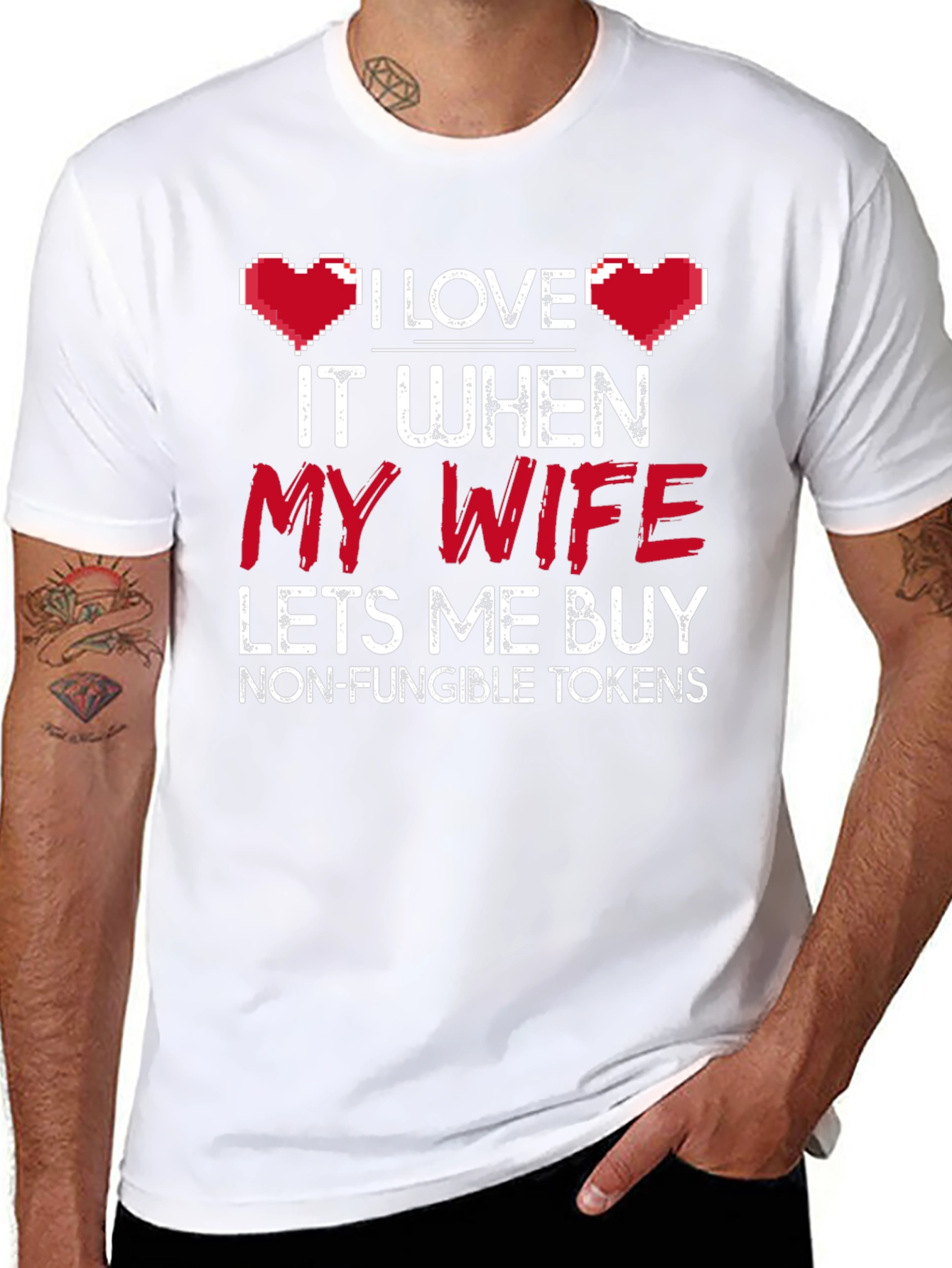 I Love My Wife NFT T-Shirt
