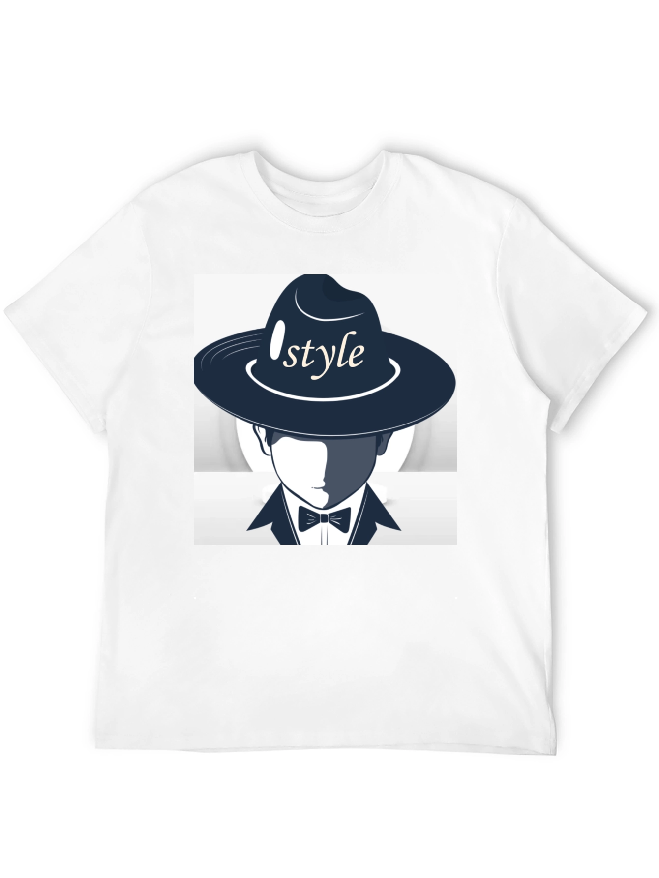 Stylish Style Graphic Print Black T-Shirt