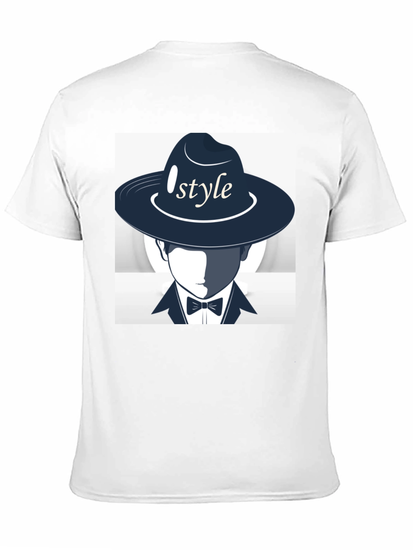 Stylish Style Graphic Print Black T-Shirt