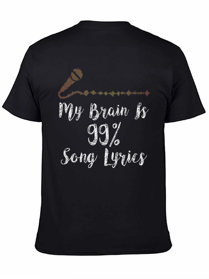 Song Lyrics T-Shirt - Music Lover Tee