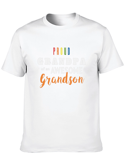 Proud Grandpa of an Awesome Grandson T-Shirt