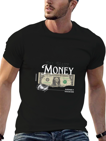 Money Maker Graphic T-Shirt