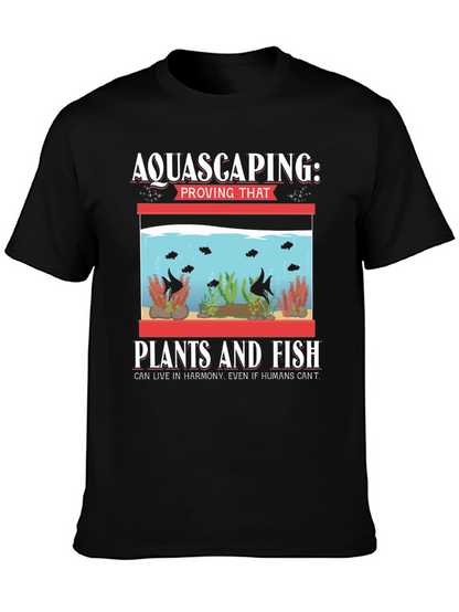 Aquascaping Fish & Plants Harmony T-Shirt