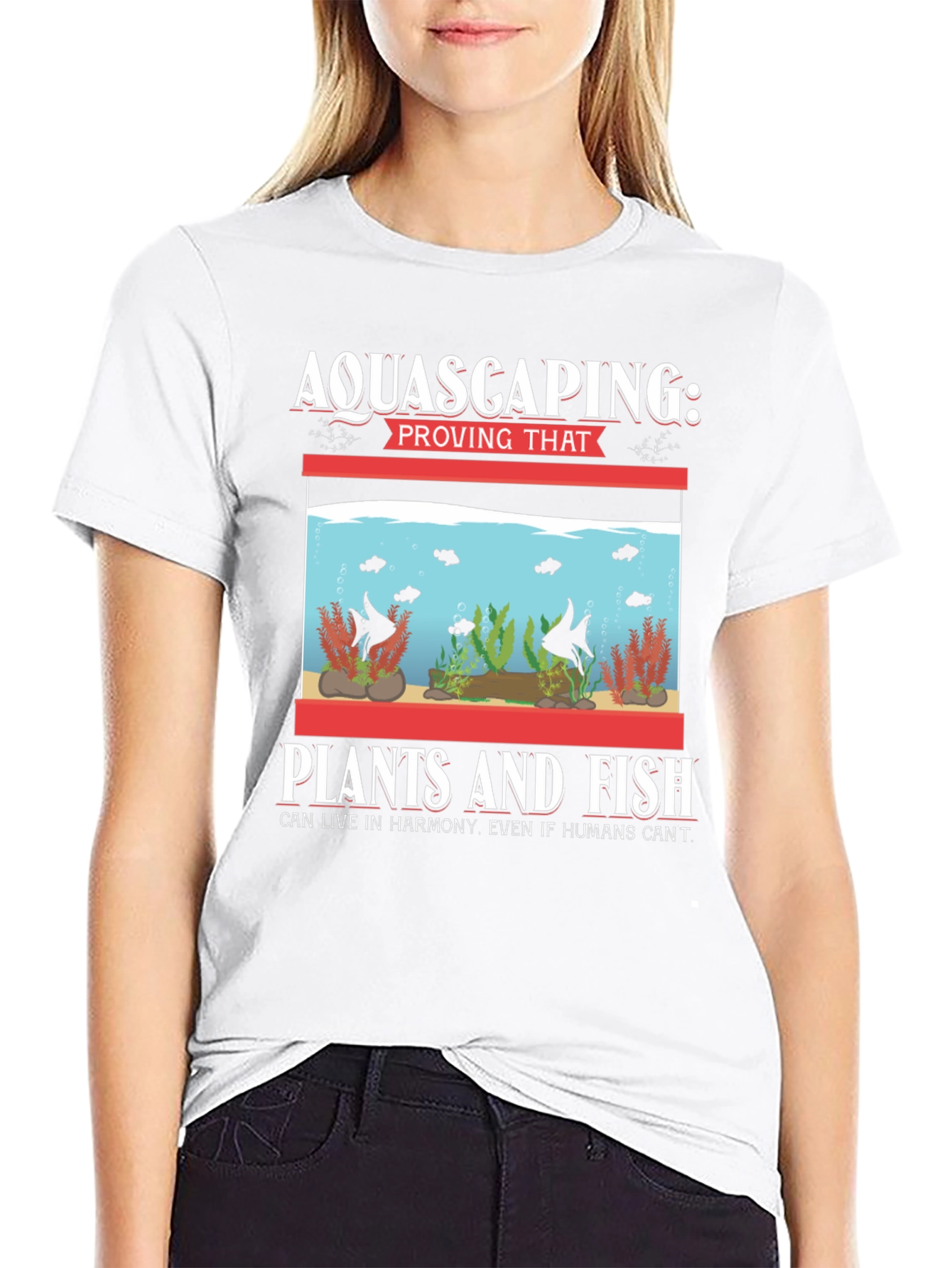Aquascaping Fish & Plants Harmony T-Shirt