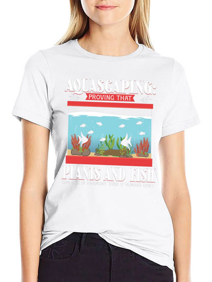 Aquascaping Fish & Plants Harmony T-Shirt