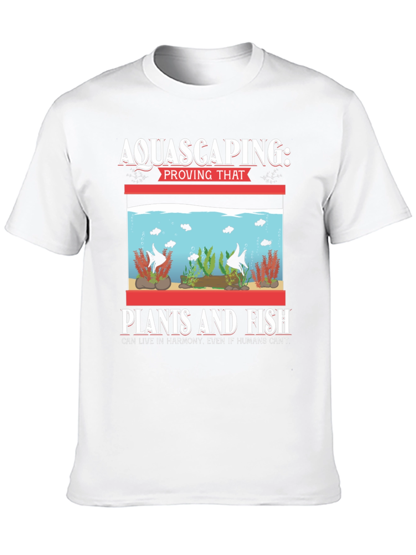 Aquascaping Fish & Plants Harmony T-Shirt