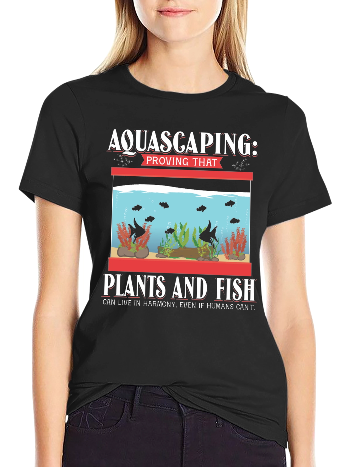 Aquascaping Fish & Plants Harmony T-Shirt