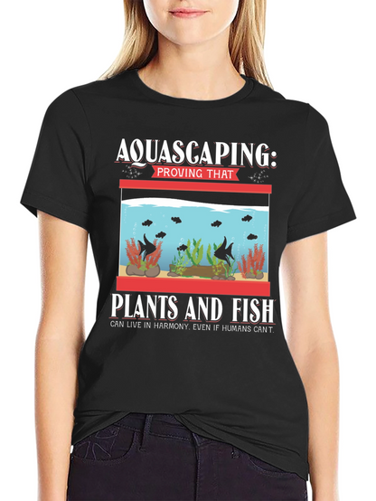 Aquascaping Fish & Plants Harmony T-Shirt