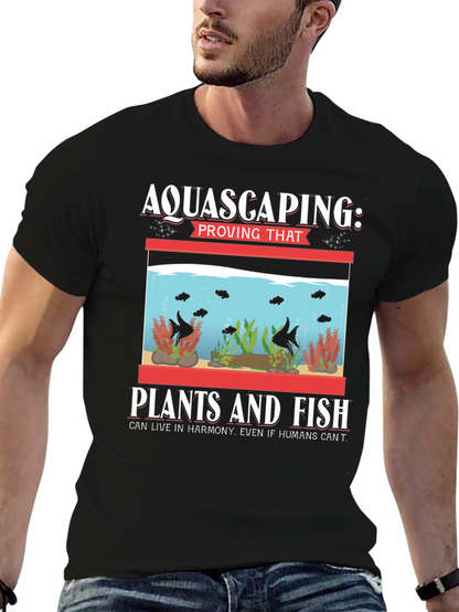 Aquascaping Fish & Plants Harmony T-Shirt