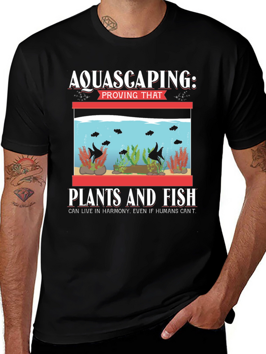 Aquascaping Fish & Plants Harmony T-Shirt