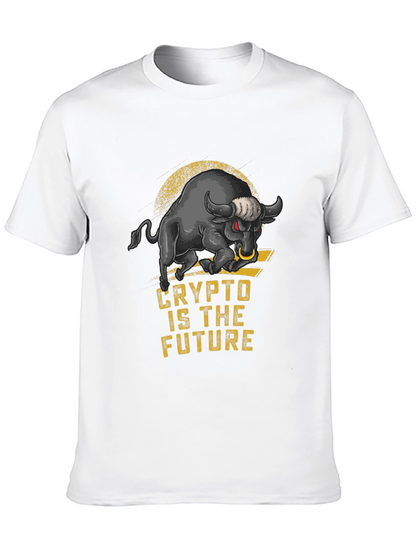 Crypto Bull T-Shirt - Future of Finance Tee